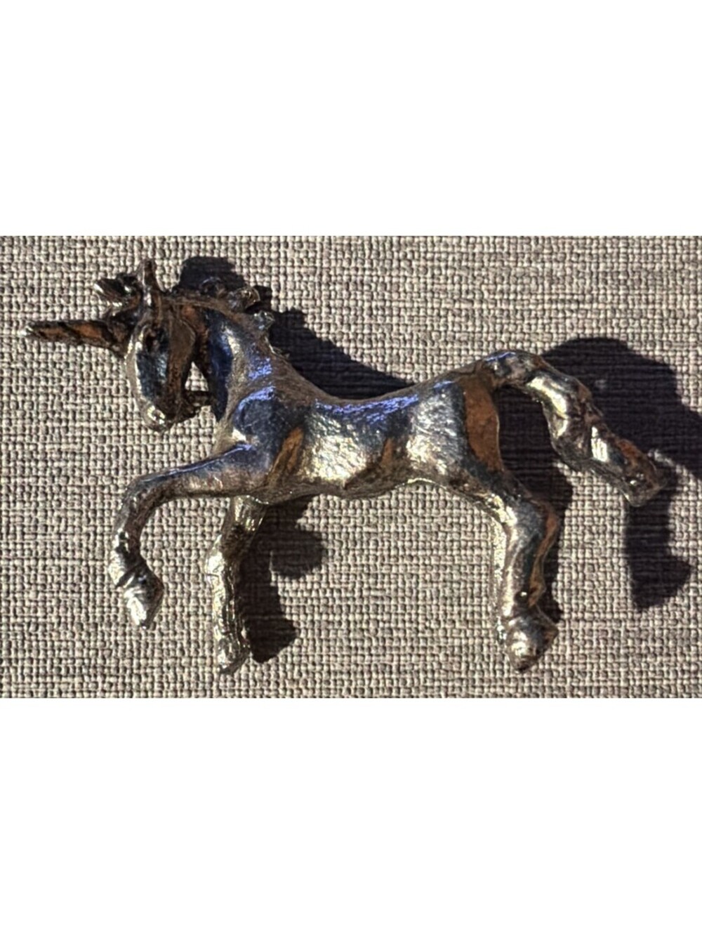 2 1/2” Metal Unicorn Figure